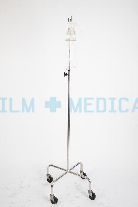 IV Drip Stand and Bag Stainless Steel